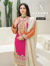 Saanvi By Afsana Chinon With Embroidery Suits Suppliers In India